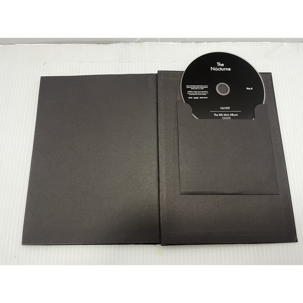 NU'EST THE NOCTURNE ALBUM VER 4 8th Mini Album 2020 K-pop Music Cd No Mini Cards